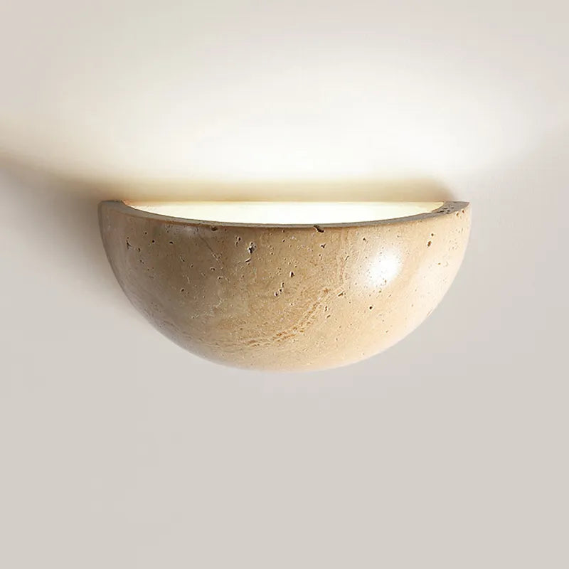 BowLift | SabiGlow - Organic Rock Wall Light