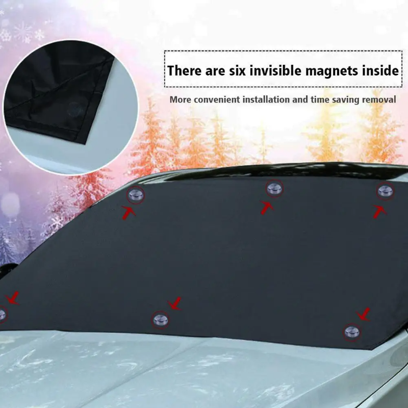 AllWeather Shield – Magnetic Windshield Cover for Car, Anti-Frost & UV | Bowlift