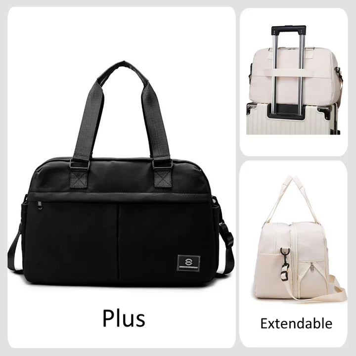 BowLift | LuganoPack Travel Bag Large | Expandable & Multi-layered | Cabin Luggage & Weekend Bag | Plenty of Storage