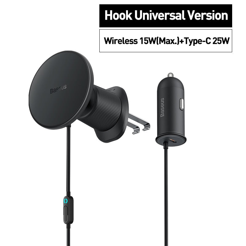 BowLift | 2in1 Car Magnetic Phone Wireless Charging Stand