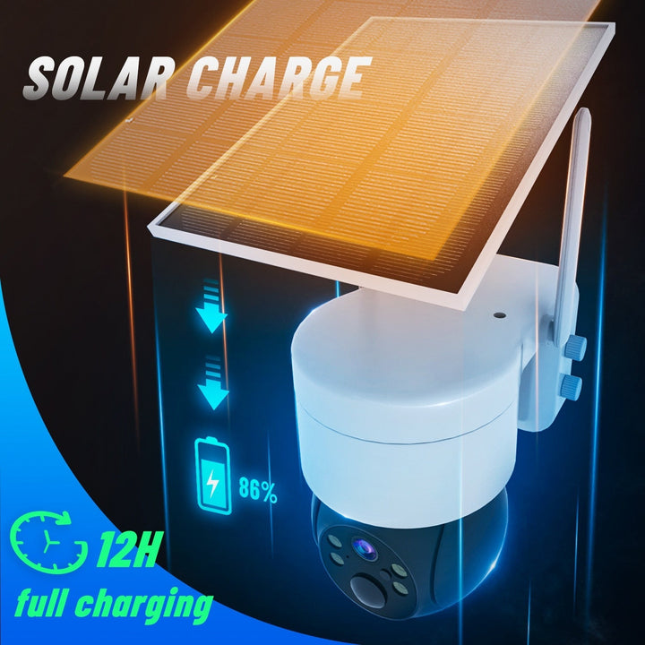 BowLift | Outdoor WiFi Solar-Powered Security IP Camera