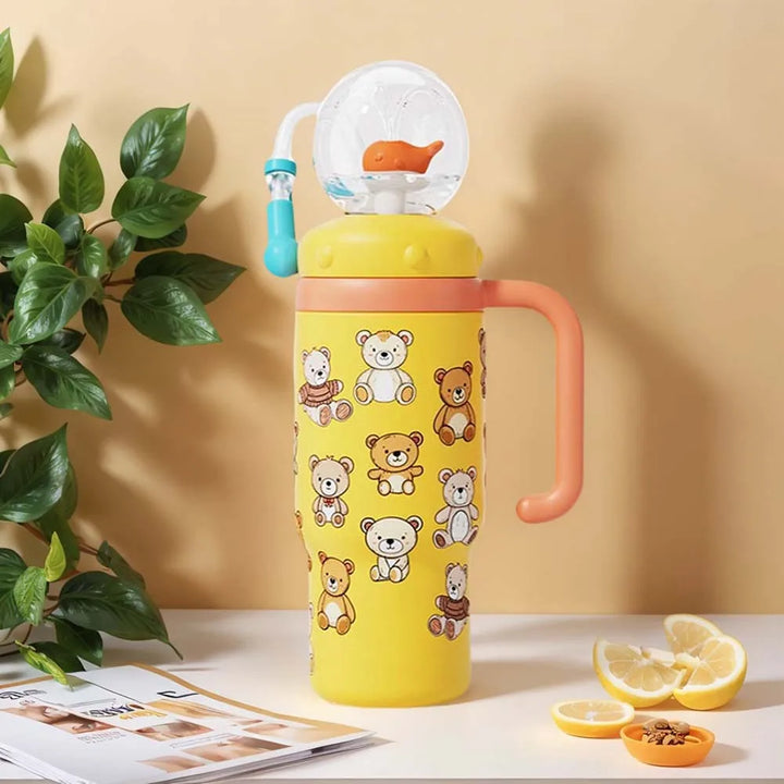BowLift | Whale Fountain Water Bottle