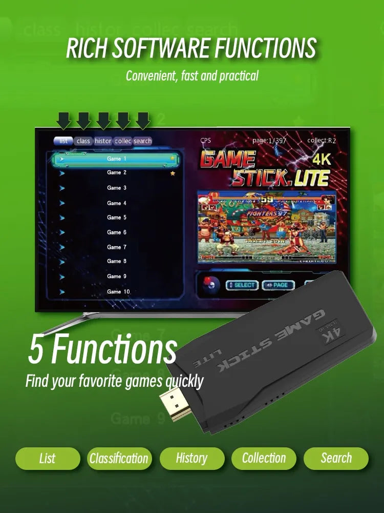 BowLift | Retro Wireless Game Console Stick