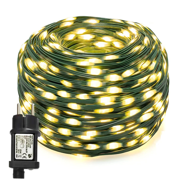 BowLift | VerdeLicht Waterproof LED Garland – Outdoor Lighting for Garden and Terrace