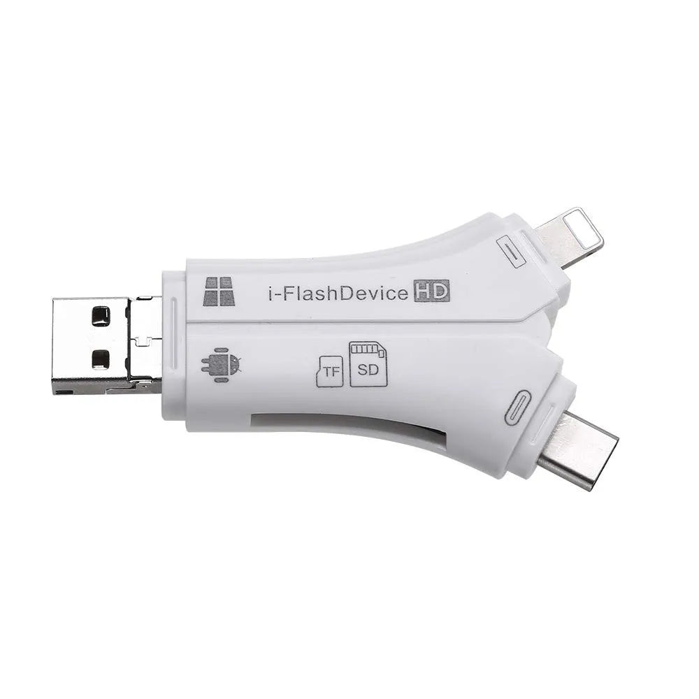 BowLift | 4 In 1 Flash Drive Card Reader
