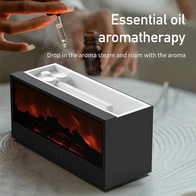 BowLift | Fireplace Flame Mist Humidifier