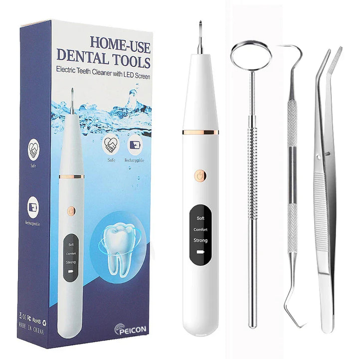 BowLift | SmilePro Ultrasonic Tooth Tartar Remover – Effective Plaque Remover for Home