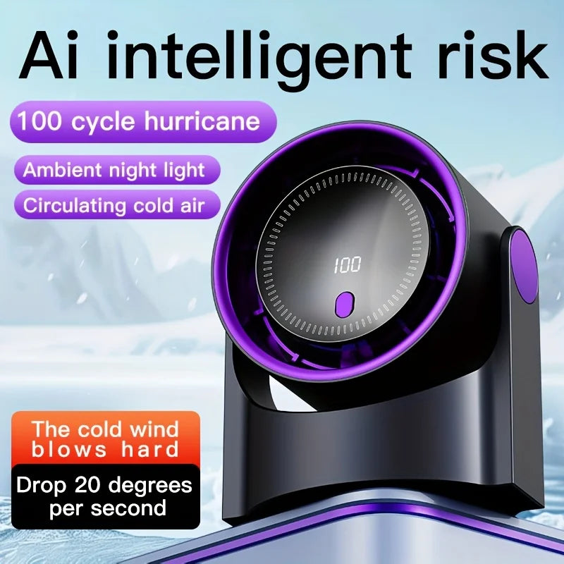 Smart Desktop Electric Fan | Bowlift