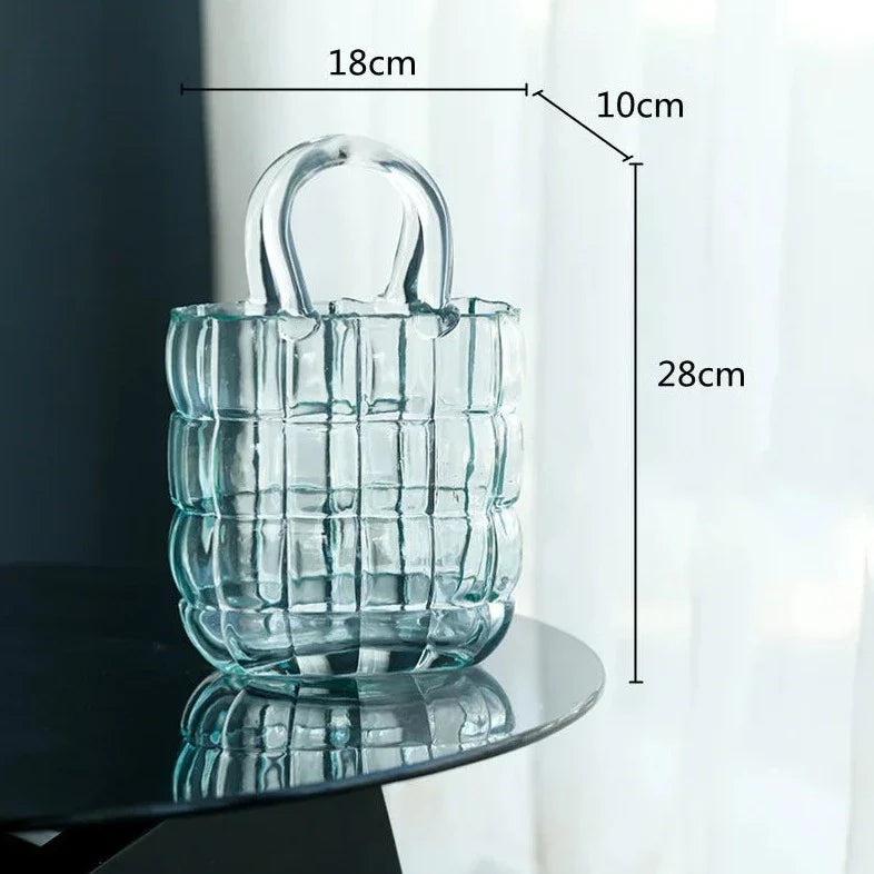 Glass Bag Vase | Bowlift