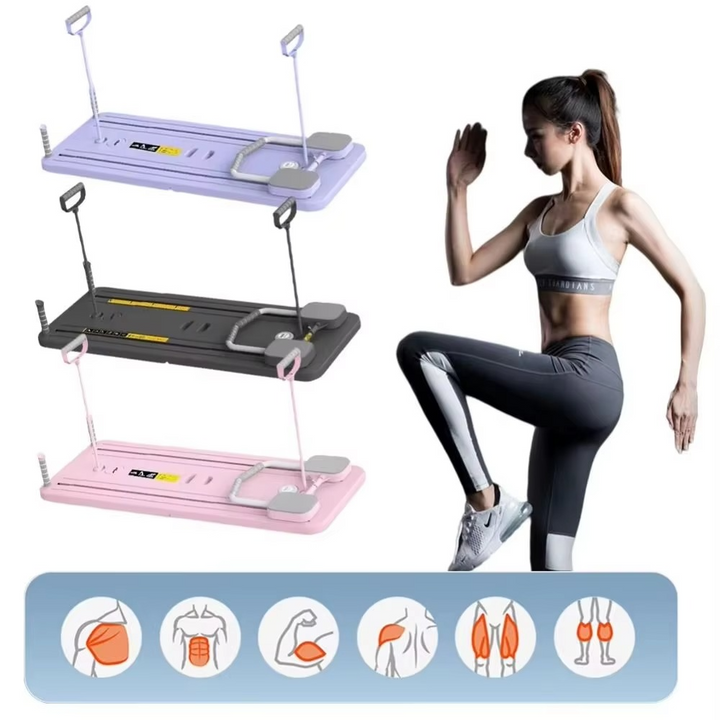 BowLift | Complete Body Workout Board with Adjustable Resistance and Automatic Rebound