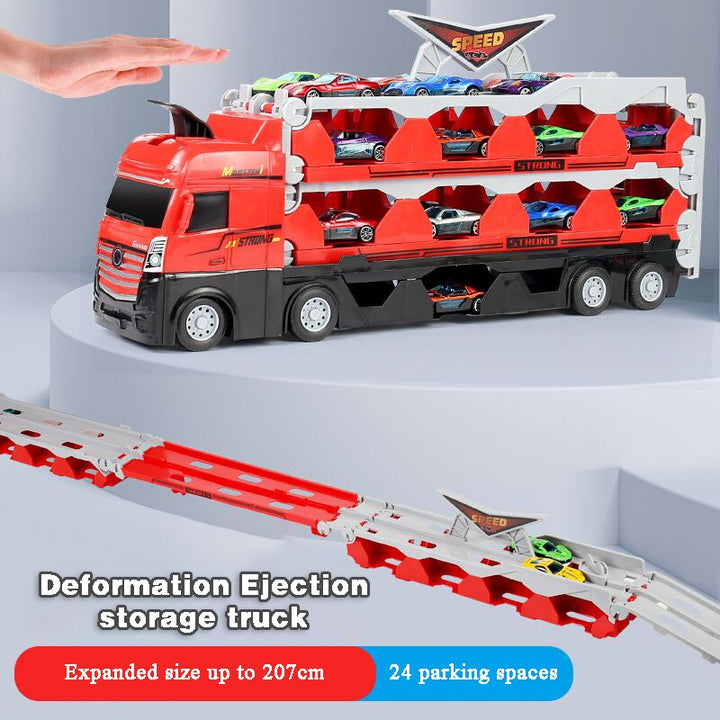 BowLift | Giant Folding Truck Catapult Race Track