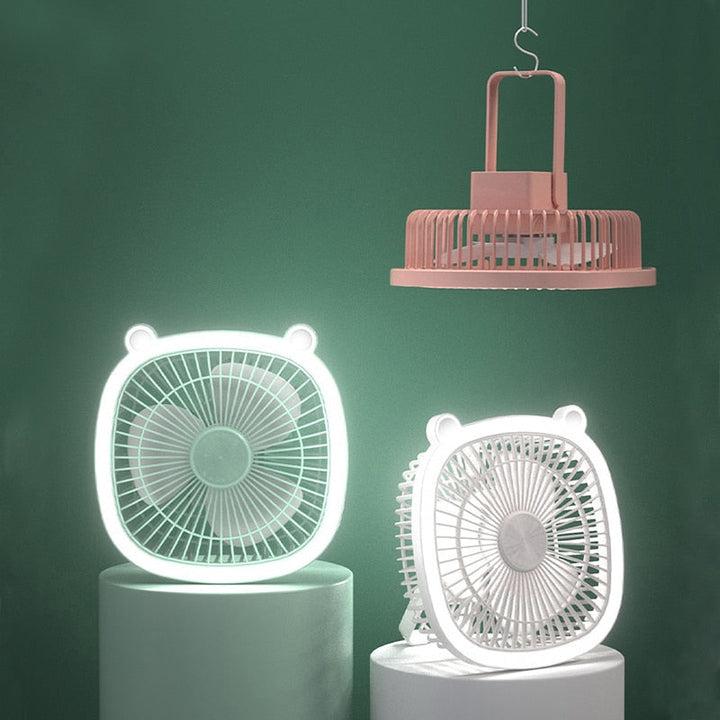 BowLift | Compact Easy Mini Night Lamp USB Air Cooler