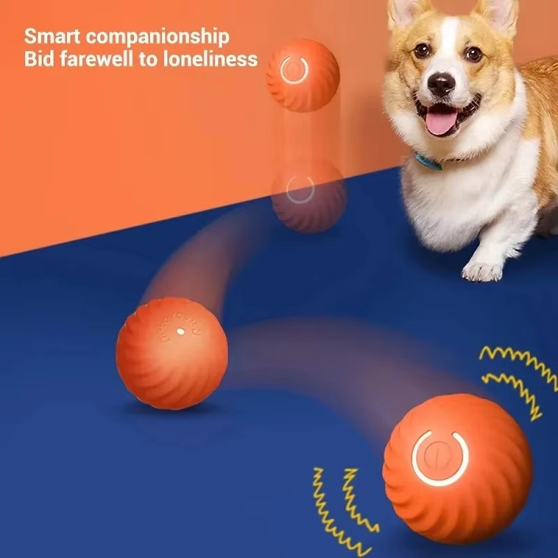 BowLift | USB Rechargeable Interactive Pet Toy Ball for Dogs and Cats