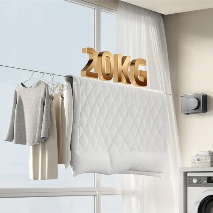 Telescopic InvisiBowlifte Space Saving Clothes Drying Line | Bowlift