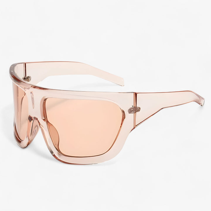 Oversized Steampunk Sports Sunglasses with Wraparound Design – Ignix | Bowlift