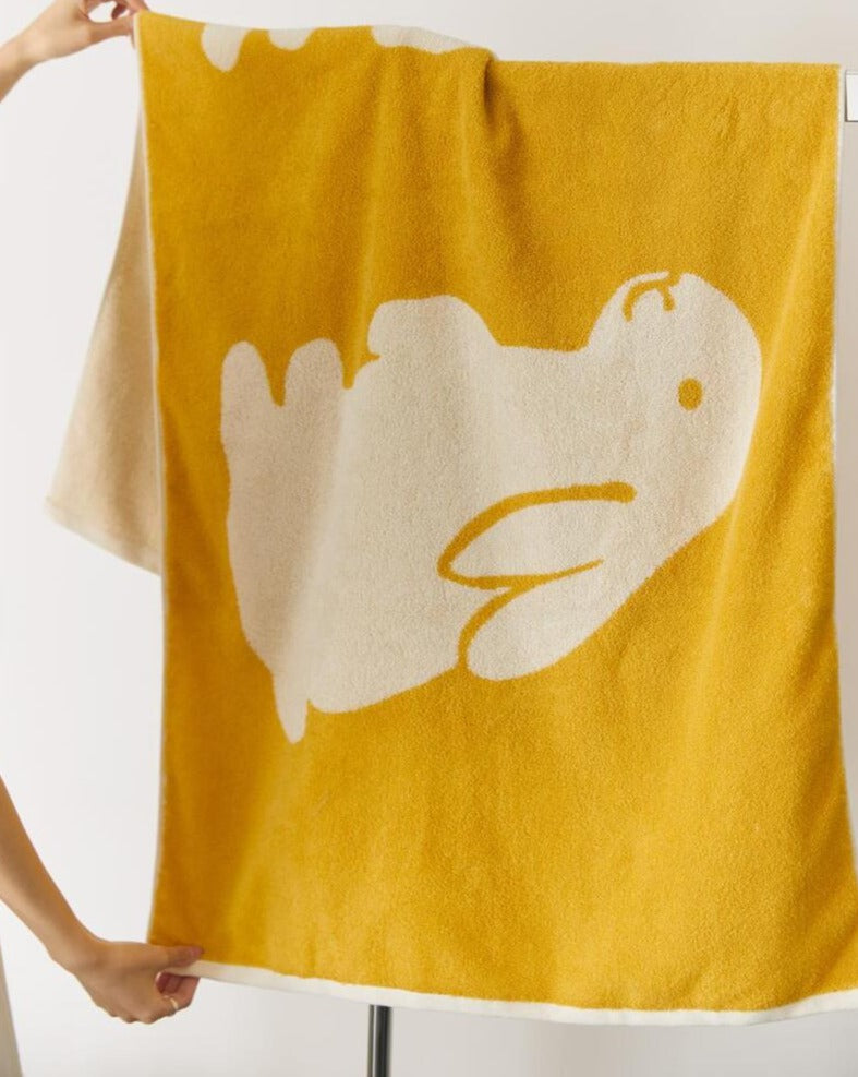 Rabbit Towel - Bath towel | Bowlift