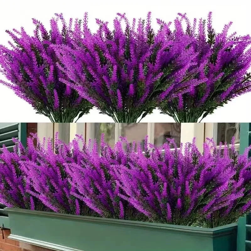 BowLift | Floraven Lavender Bouquet | Artificial & Carefree | 5 Stems | For Indoor & Outdoor