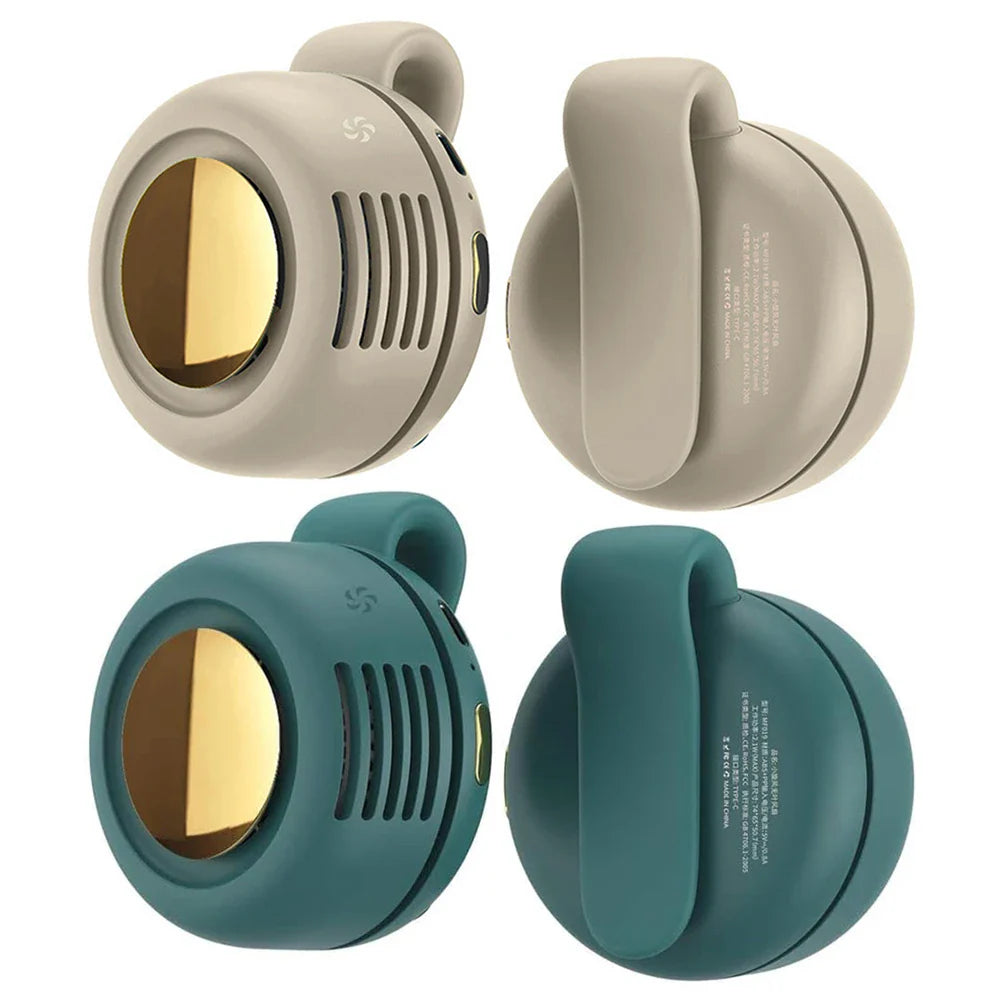 360°Adjustable Waist-Mounted Bladeless Fan | Bowlift