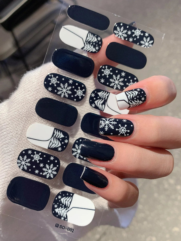BowLift | Christmas Nail Stickers | Festive Designs | Easy to Apply