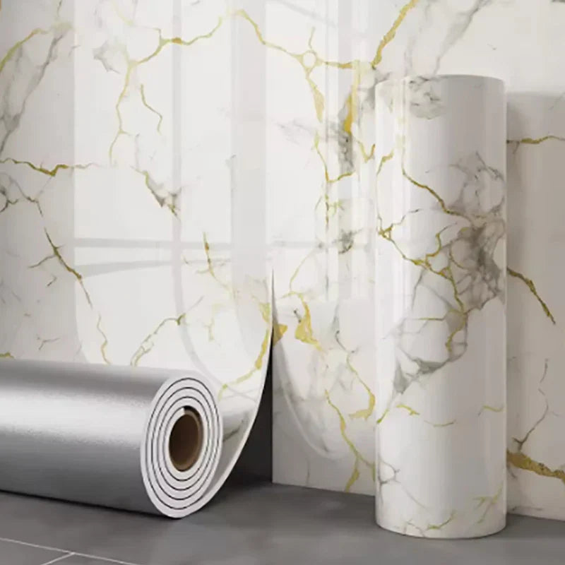 MarbleDream – Luxurious Self-Adhesive Marble Wallpaper with Foam Texture Bowlift