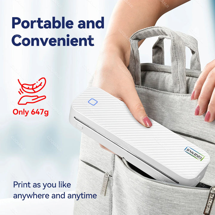 BowLift | Portable Inkless Bluetooth A4 Thermal Printer
