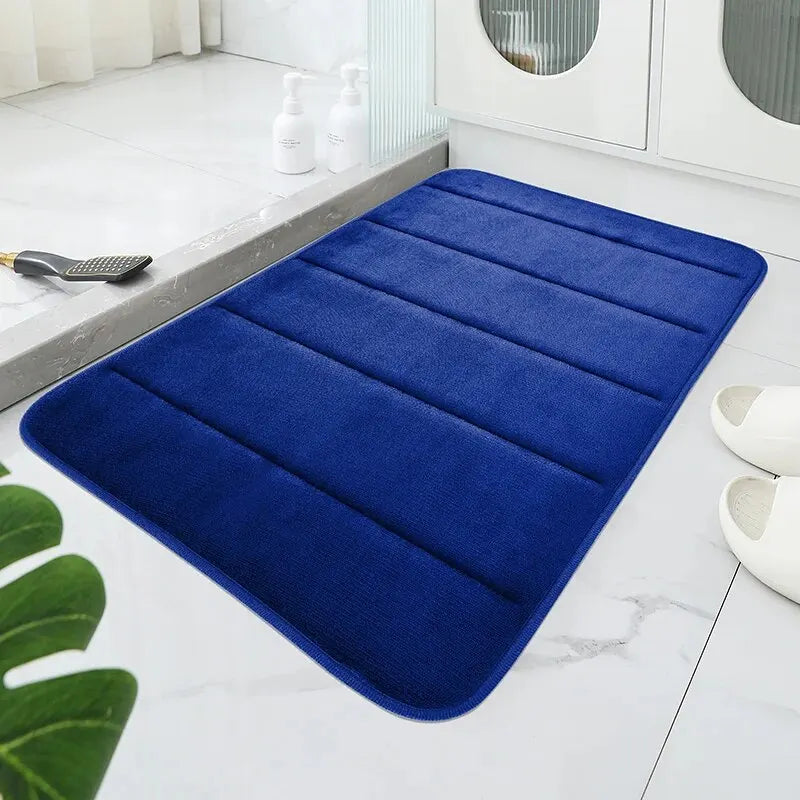 BowLift | Coral Velvet Non-Slip Bath Mat Quick