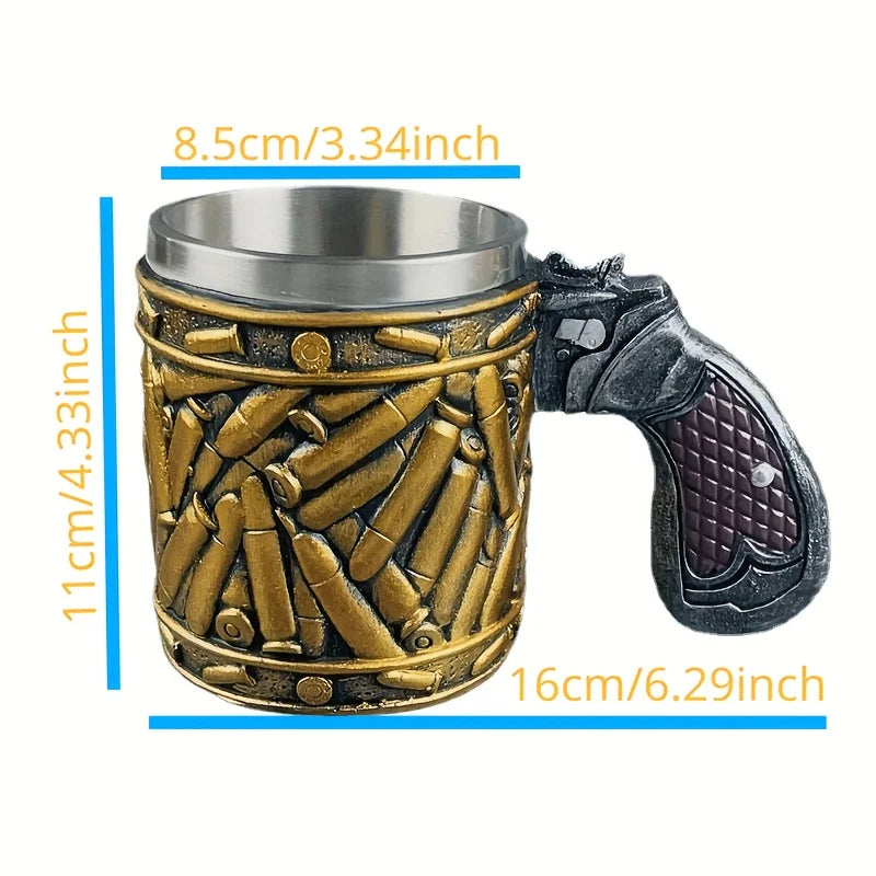BowLift | Gun Handle Bullet Design Mug