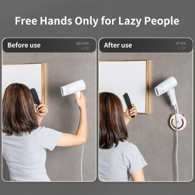 BowLift | Mounted Universal Self-Adhesive Hair Dryer Holder