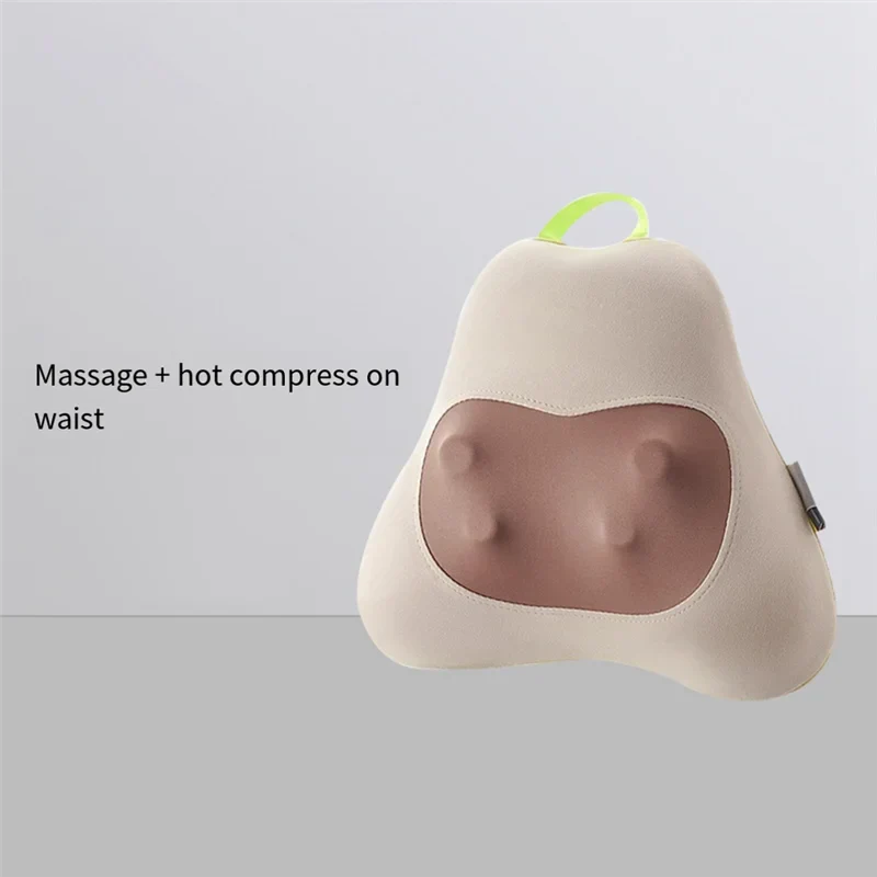 Ergonomic Back Support Heated Vibration Massager | Bowlift