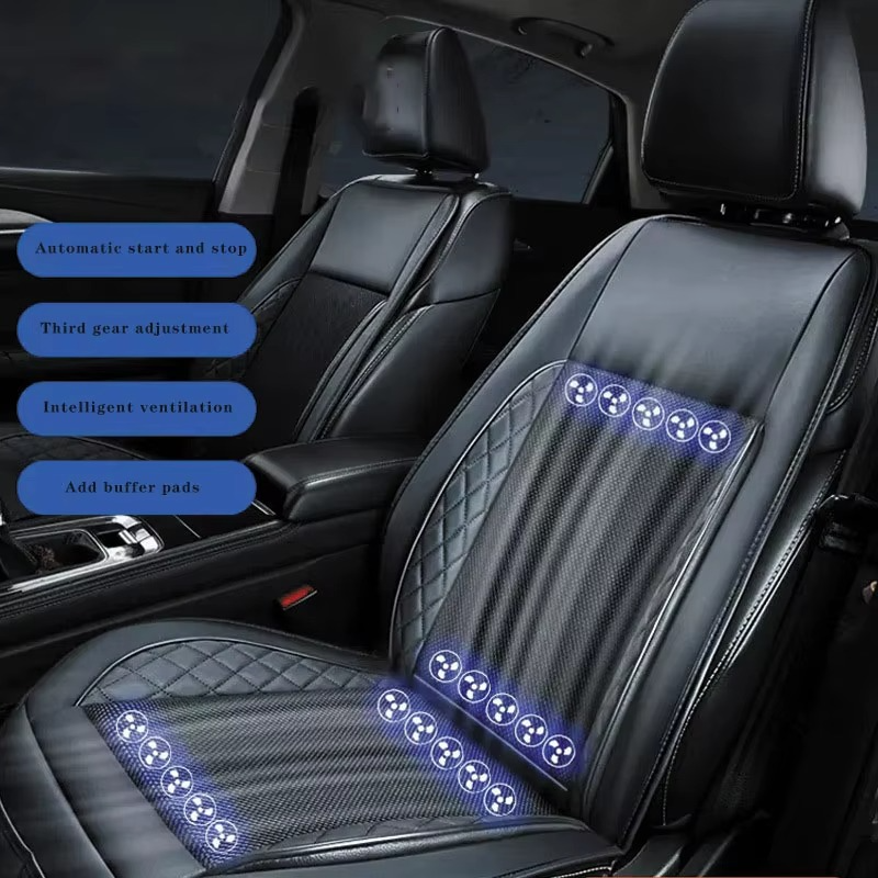 Universal Car Seat Ventilation Cushion – Breathable Cooling Seat Cover for Summer Comfort | Bowlift