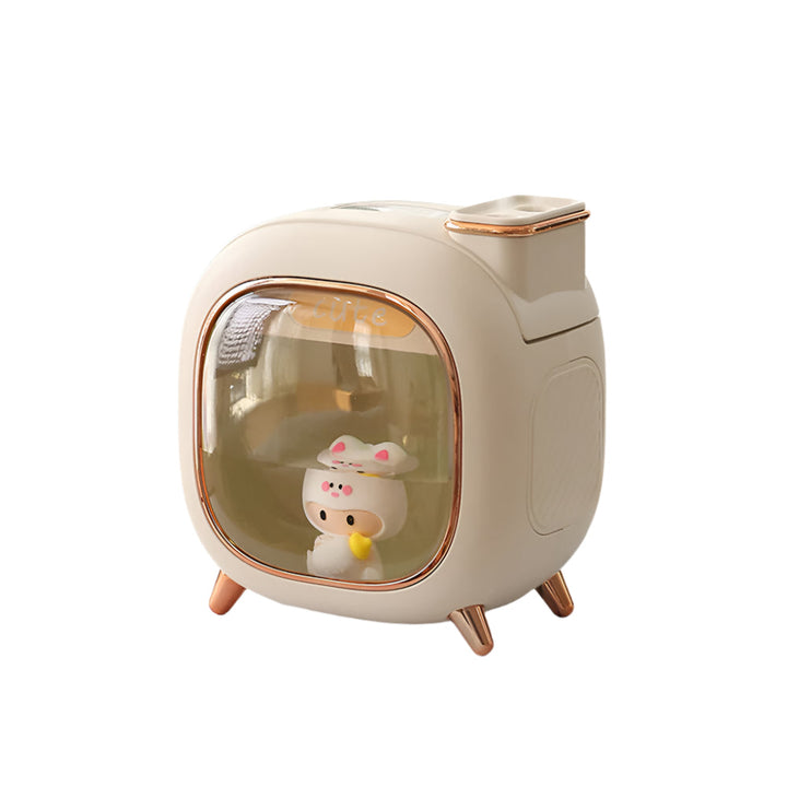 Humidifier – Dual Spray Diffuser with Gentle Ambient Light Bowlift