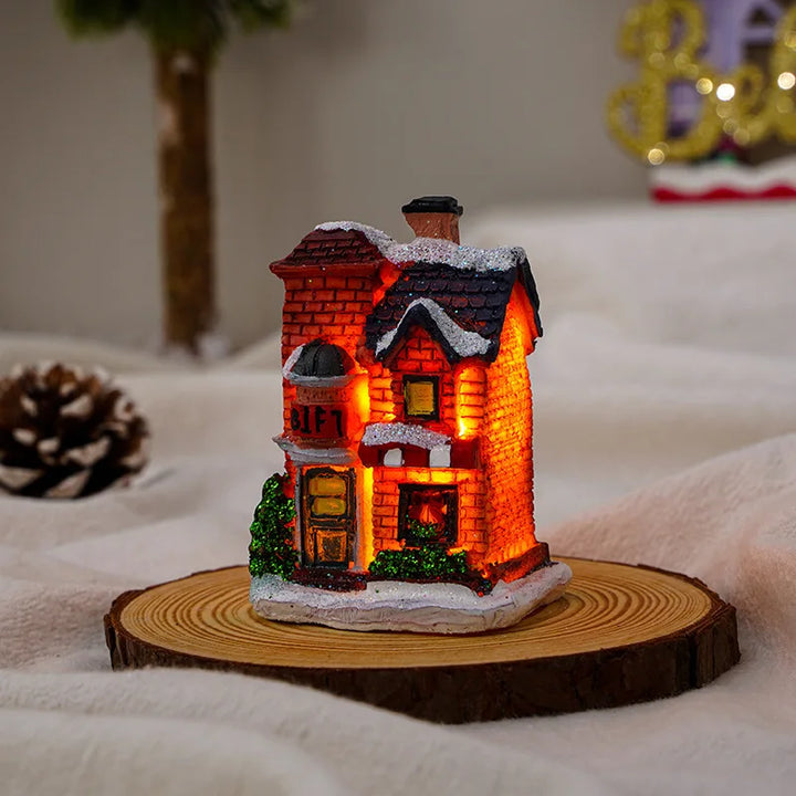 BowLift | ChristmasGlow – Hanging illuminated Christmas decoration with elegant round decorative design
