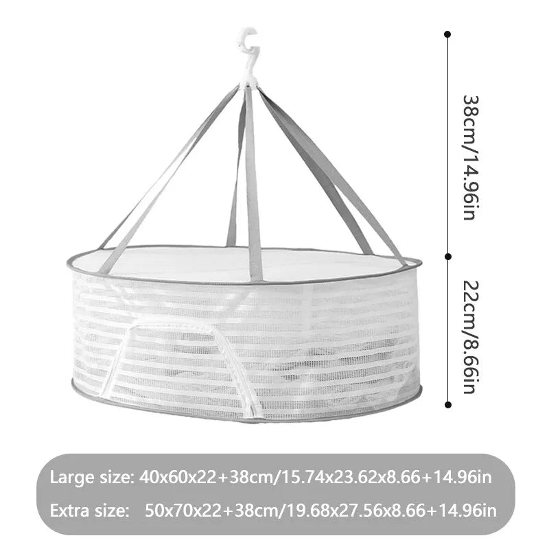 BowLift | FlexiDry Drying Net | Foldable & Compact | Quick-Drying Mesh Design | 3 Levels