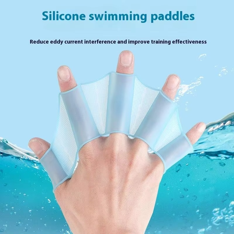 BowLift | Premium Silicone Swim Training Hand Paddles for Adults and Kids