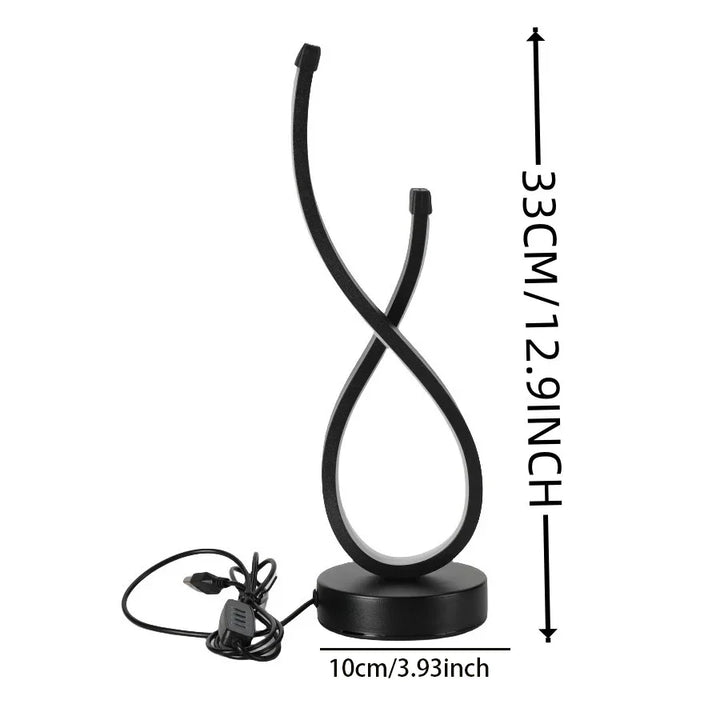 BowLift | Lumoara LED Table Lamp | Dimmable | 3 Light Colors | Modern Design