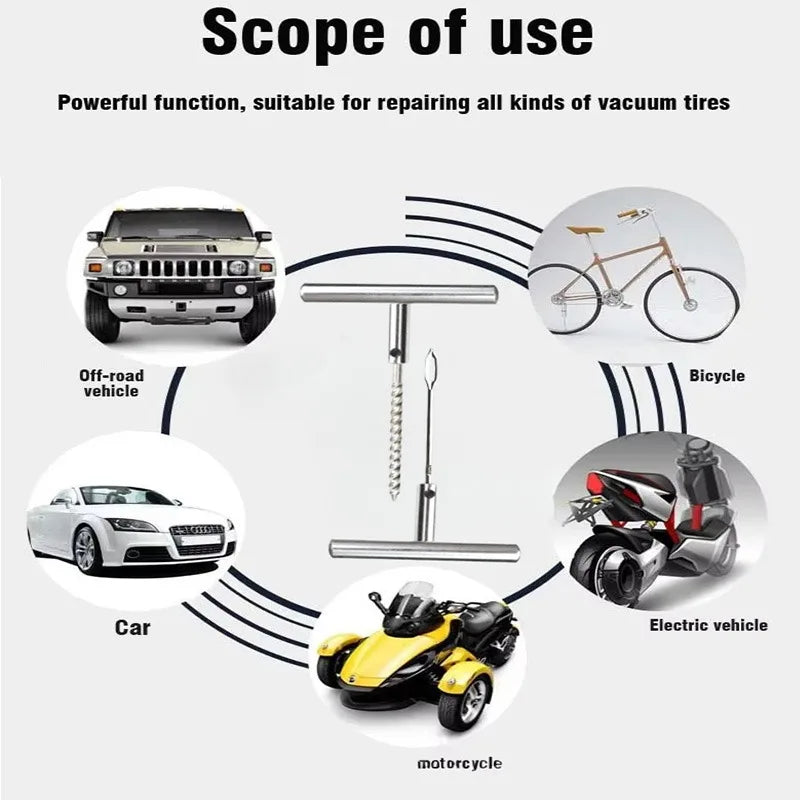 Tire Repair Kit Car Motorcycle | Bowlift