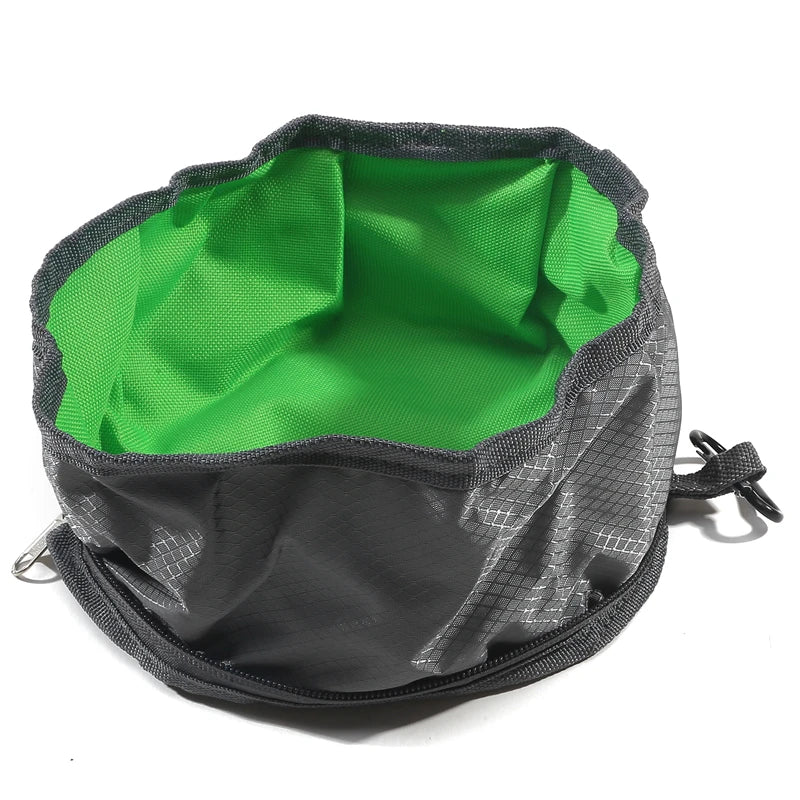 BowLift | Collapsible Bowl Nomadoo FoldBowl | Portable Feeding & Water Bowl for Dogs & Cats | Outdoor Travel Bowl made of Oxford fabric | Ø 19 cm