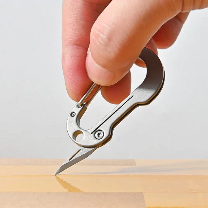 Titanium Alloy EDC Multi-Tool Keychain Knife | Bowlift