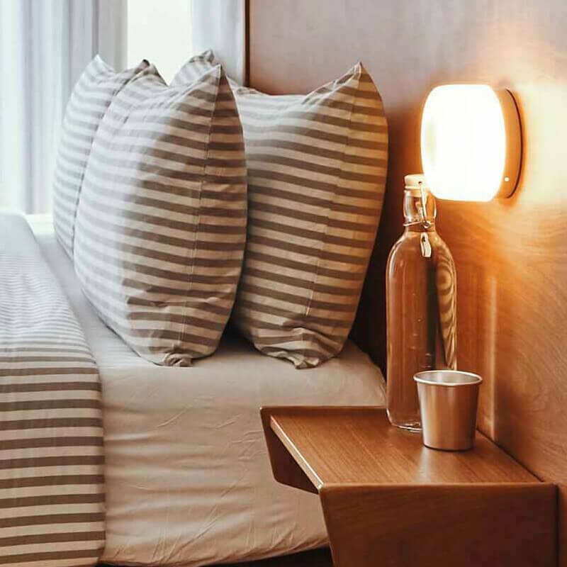 BowLift | Futuristic and unique solid Plexiglass wall lamp