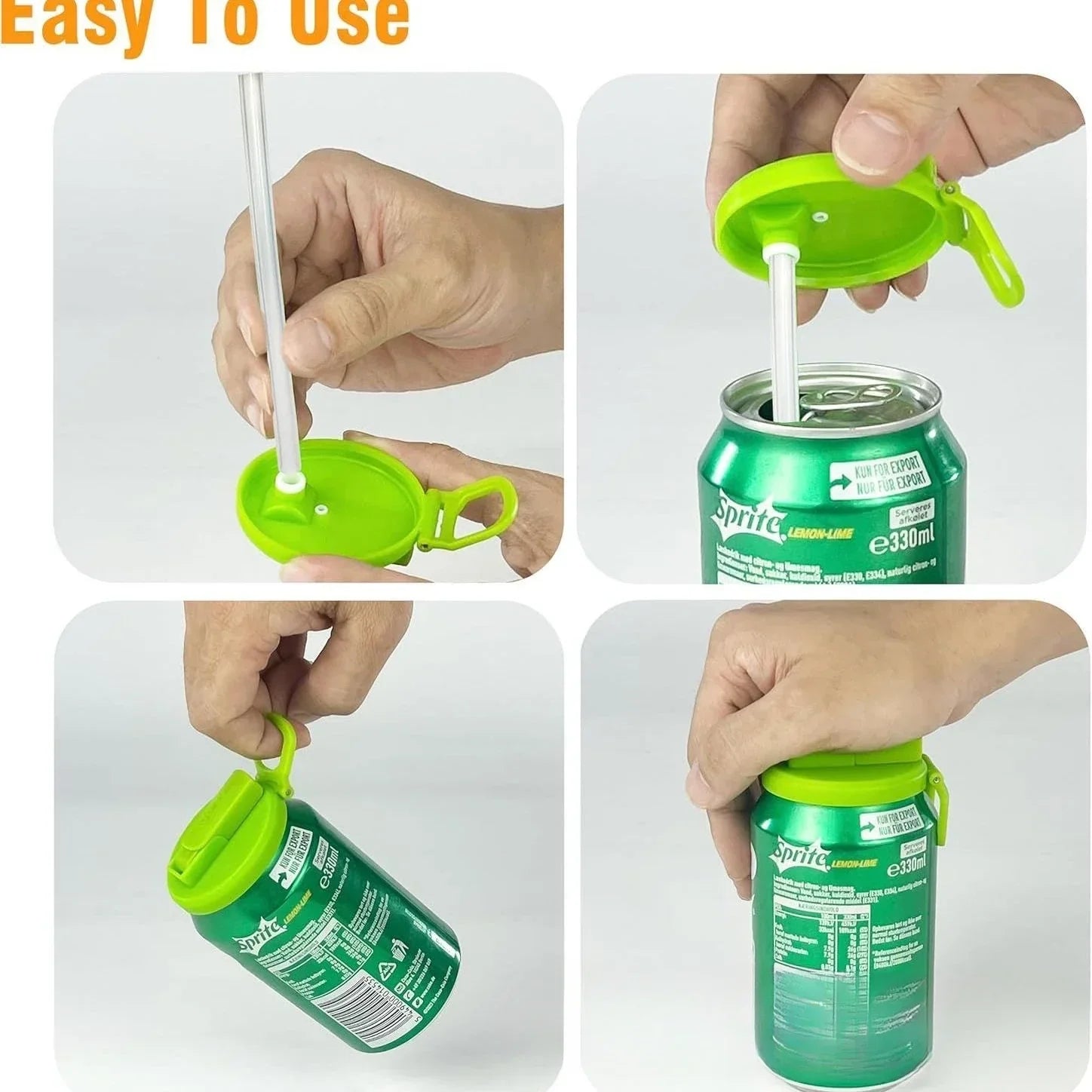 BowLift | No-Split Travel Reusable Soda Can Lid Cover