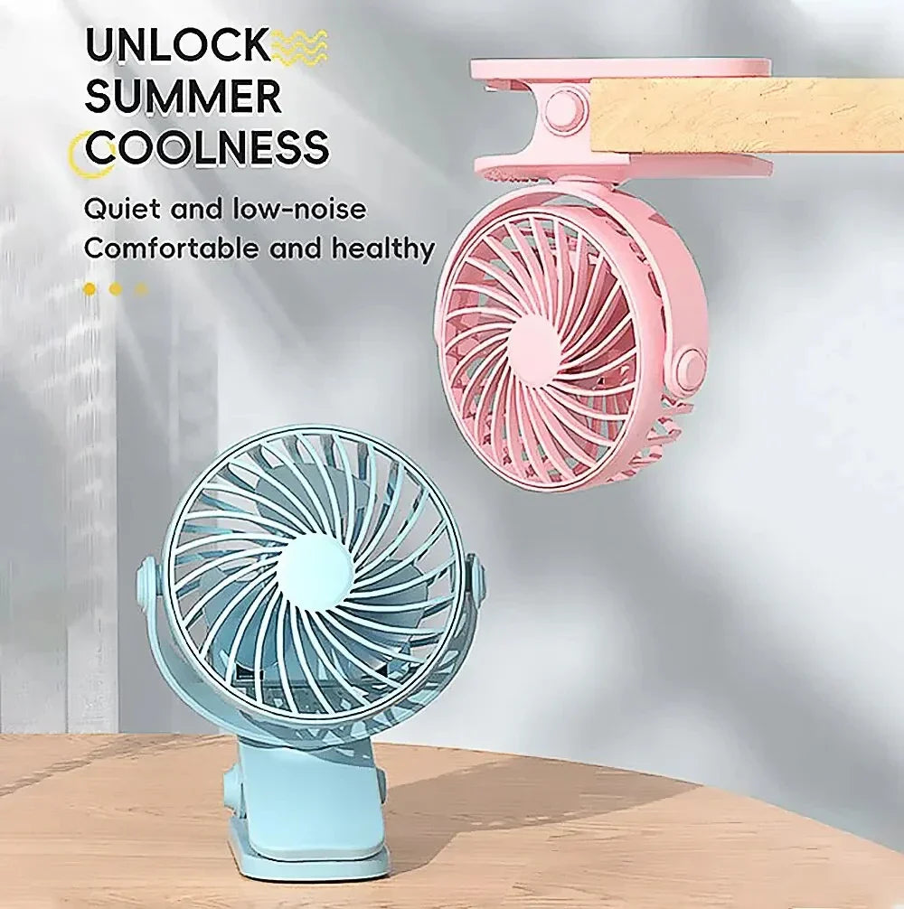 BowLift | FlexiBreeze USB Fan | Rotatable, portable with 3 speeds and night light