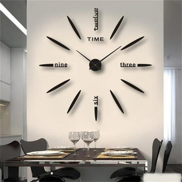 BowLift | New large unique style acrylic wall clock