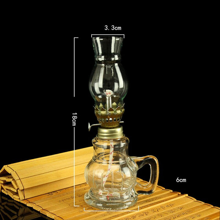 Vintage Kerosene Oil Lamp | Bowlift