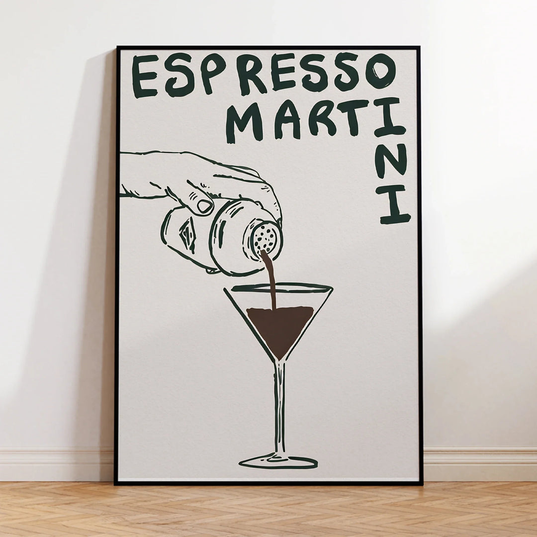 Espresso Martini Wall Art | Bowlift