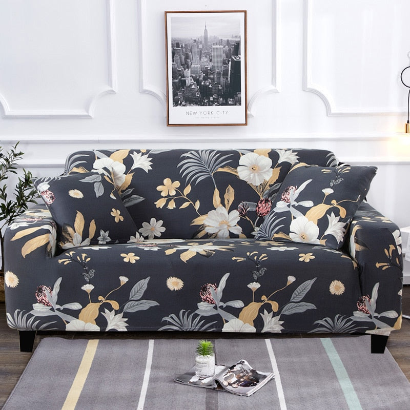 Modern Non-slip Colorful Elastic Sofa Cover | Bowlift