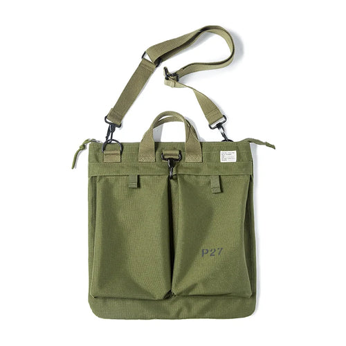 BowLift | UrbanTrek CommanderBag Tactical Men's Messenger Bag | Padded & water-repellent | For laptop, helmet & everyday use | 15.6