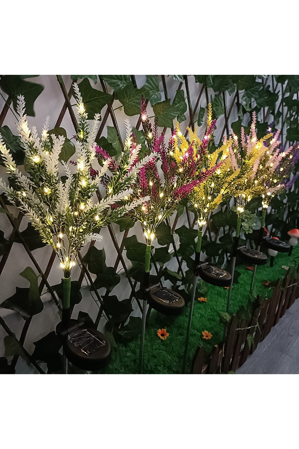 Solar Flower Garden Lights | Bowlift