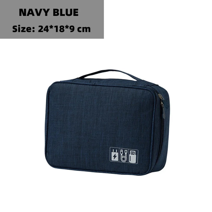 BowLift | Travio Toiletry Bag | Water Repellent & Compact | 6 Colors | 24×18×9 cm