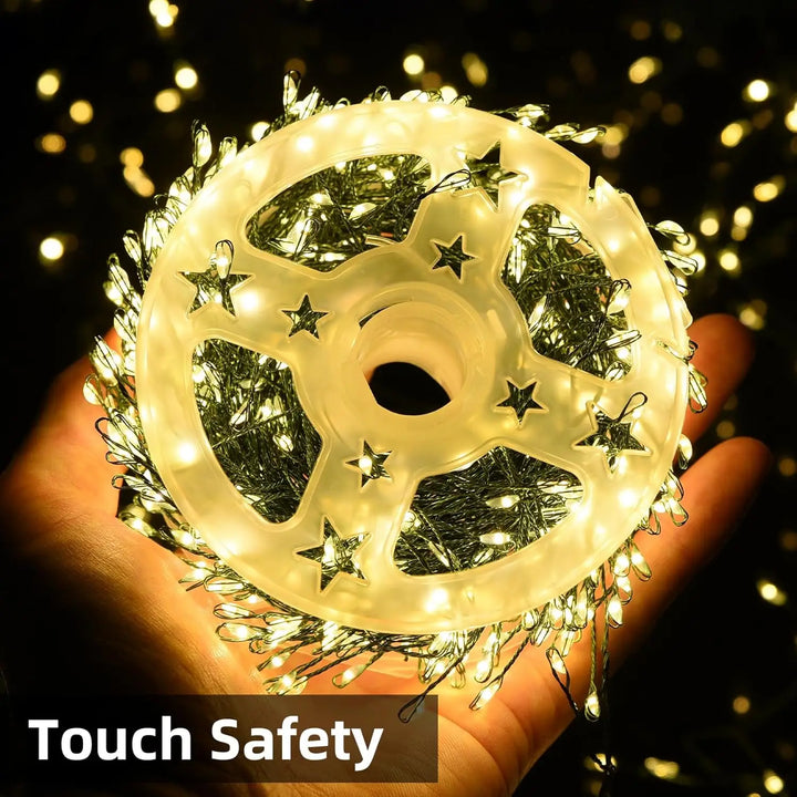 BowLift | LED Firework Light String with Remote Control 30-75 m 900-2000 LEDs IP65 Waterproof for Parties