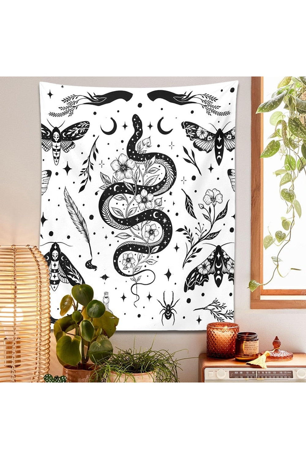 and snake wall tapestry | Bowlift